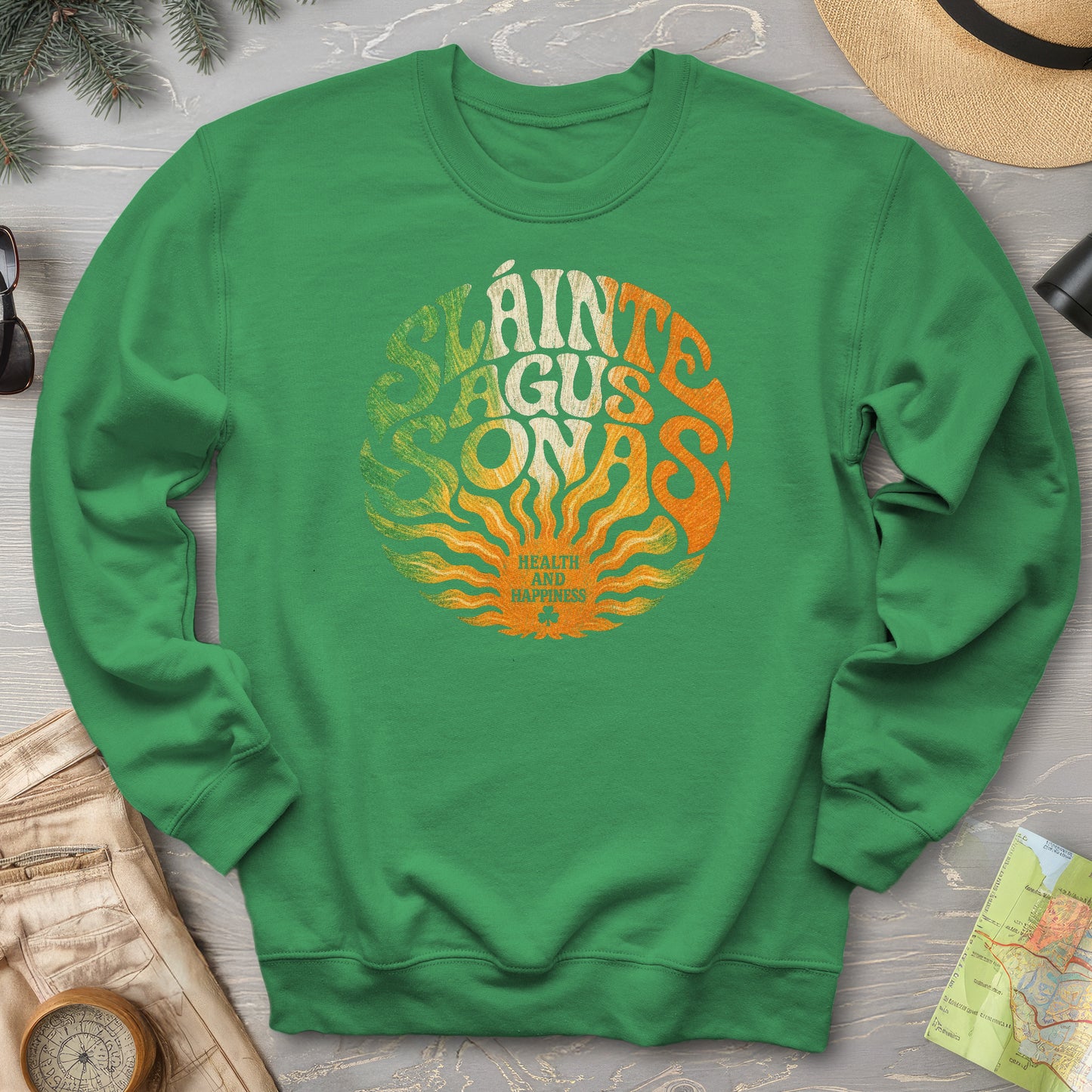 Sláinte Agus Sonas Sweatshirt