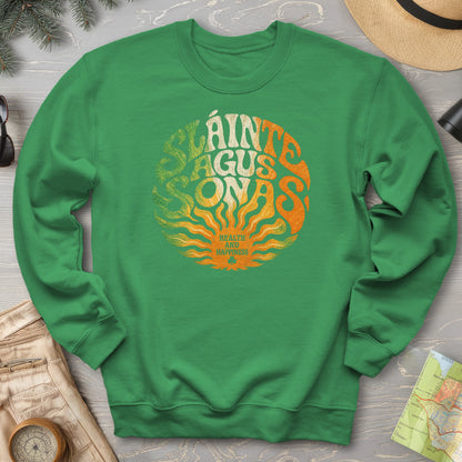 Sláinte Agus Sonas Sweatshirt