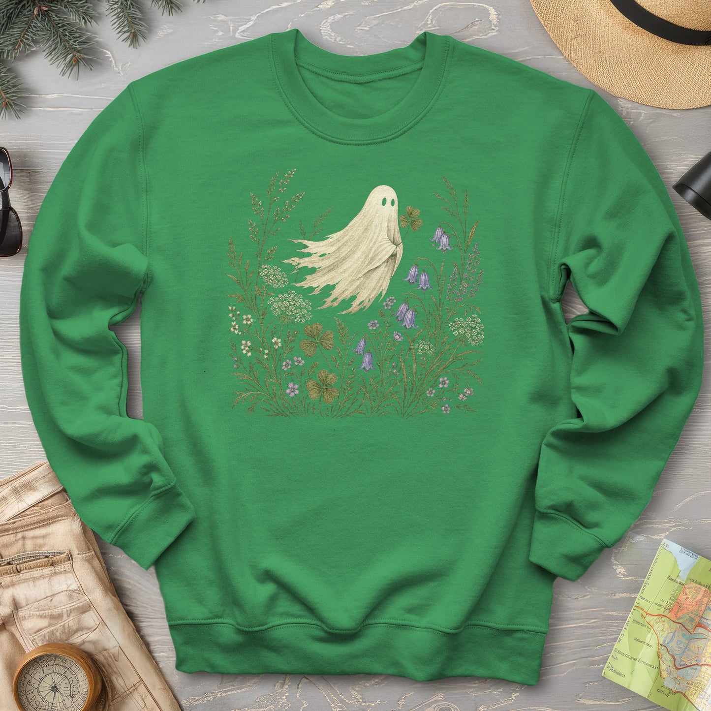 Shamrock Ghost Sweatshirt