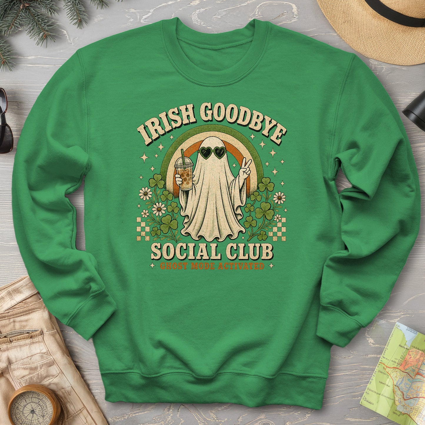 Irish Goodbye Ghost Mode Sweatshirt