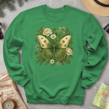 Irish Butterfly Floral Sweatshirt