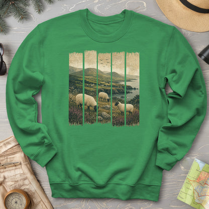 Ireland Sheep Panels Sweatshirt