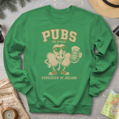 Pubs Irish Sunscreen Sweatshirt
