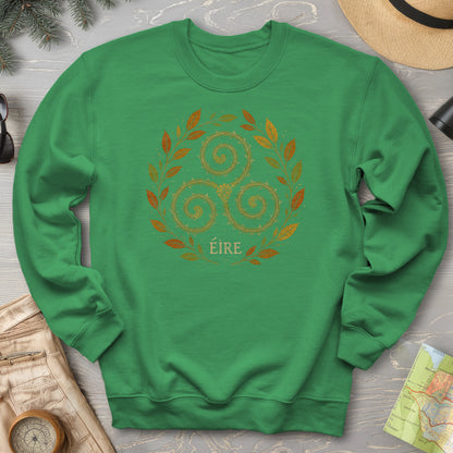 Éire Autumn Spiral Sweatshirt