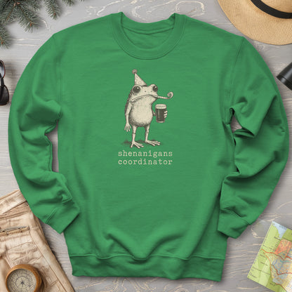 Shenanigans Coordinator Frog Sweatshirt