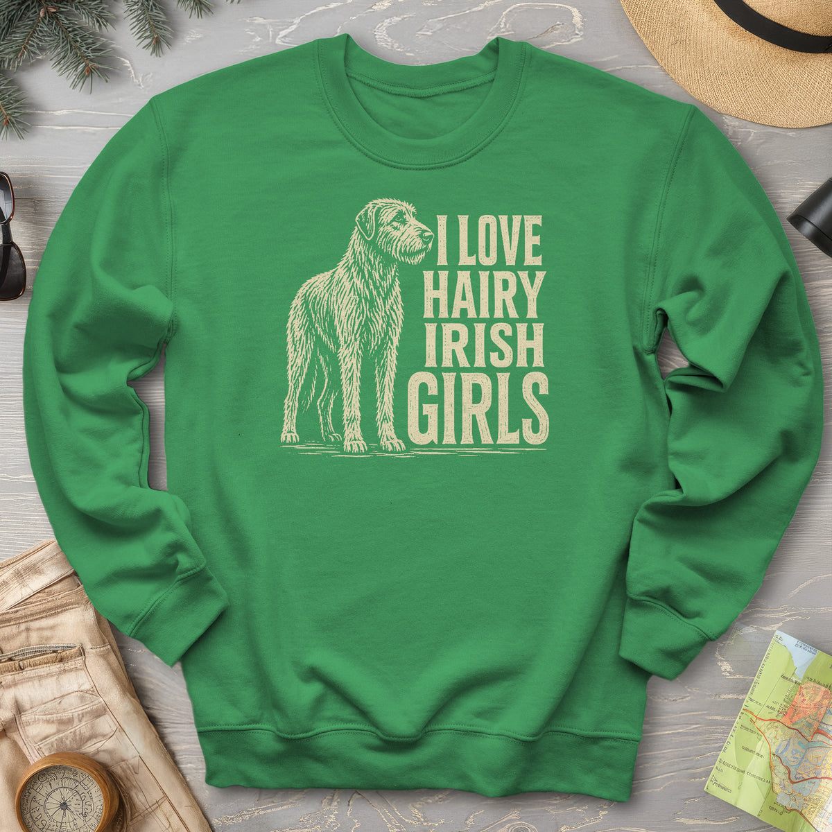 Irish Wolfhound Lover Sweatshirt