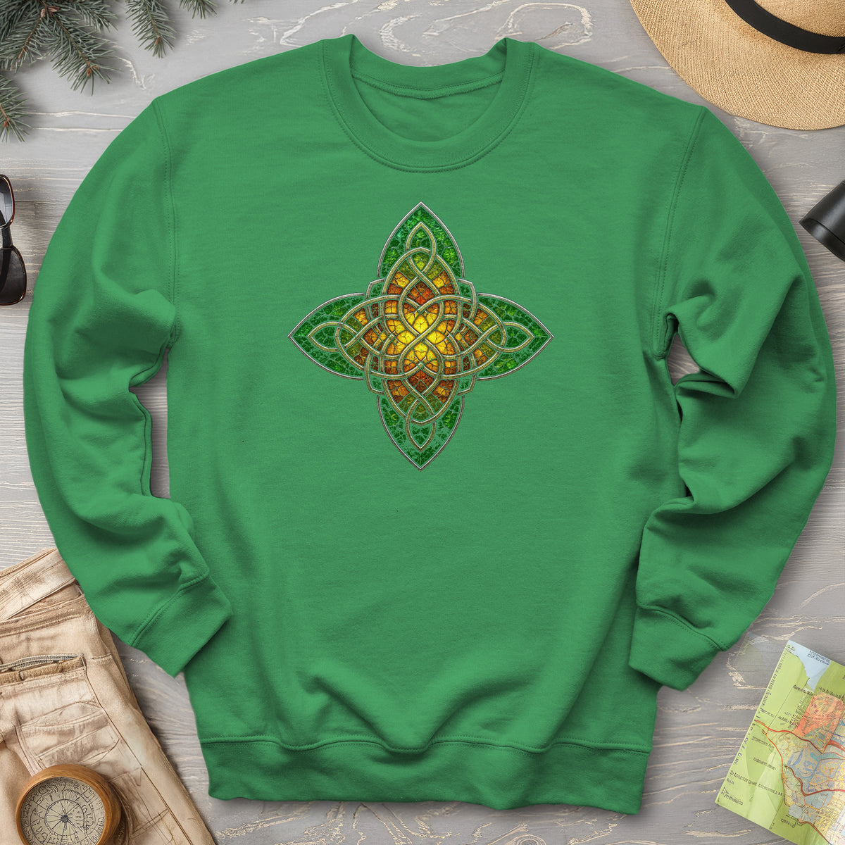 Celtic Glass Star Sweatshirt