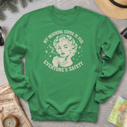 Morning Cuppa Safety Sweatshirt