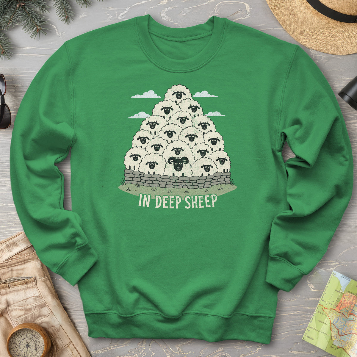 In Deep Sheep Sweatshirt