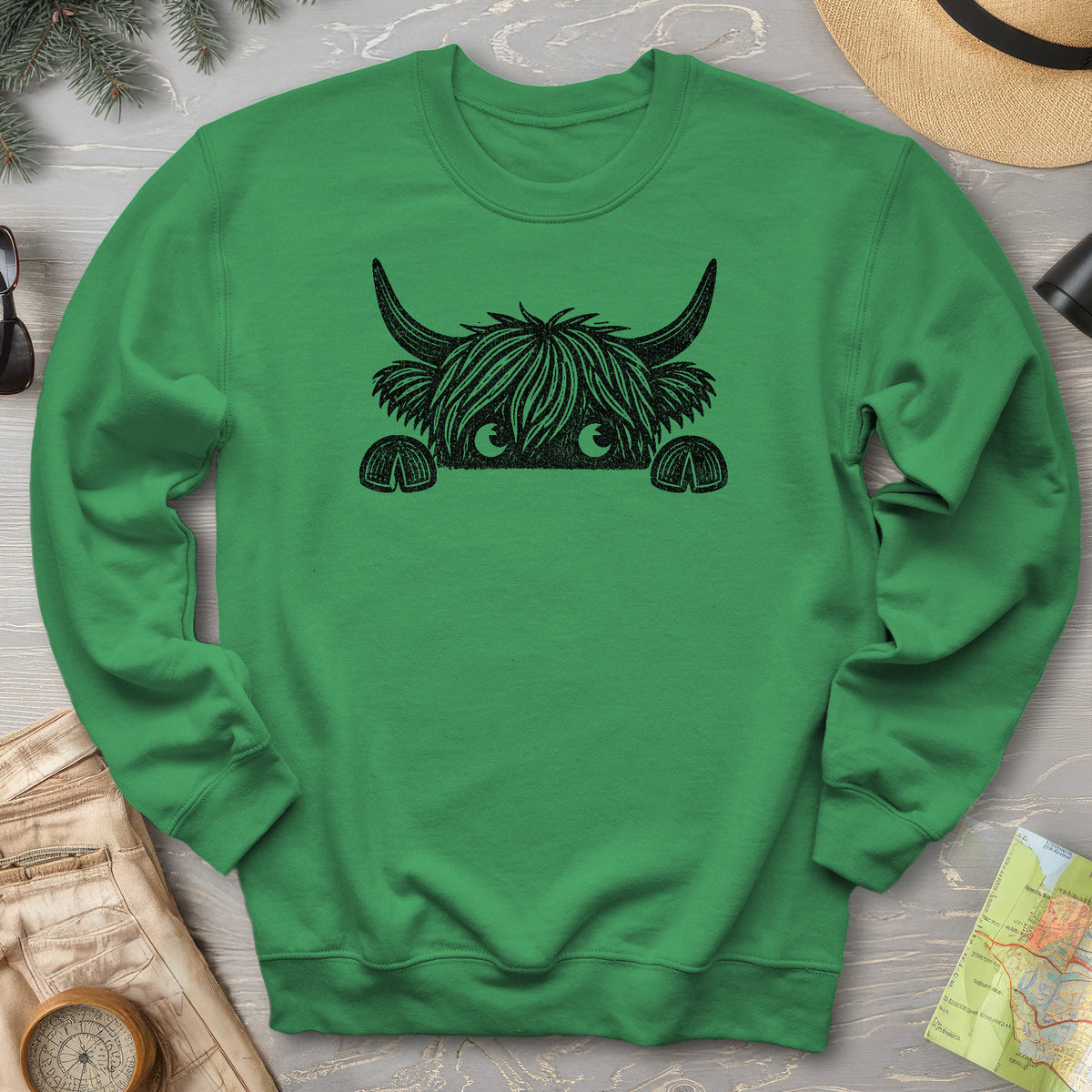 Peeking Coo Sweatshirt
