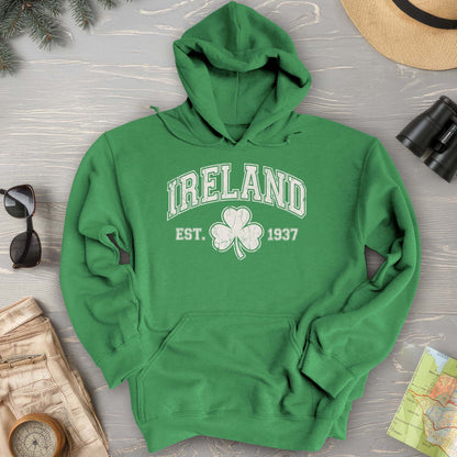 Ireland Vintage Varsity Hoodie