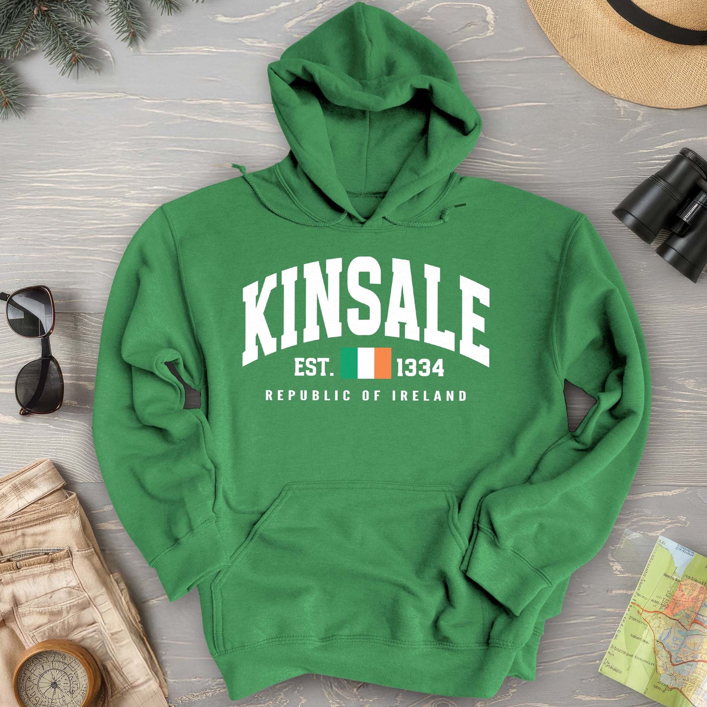 Kinsale Varsity Flag Hoodie