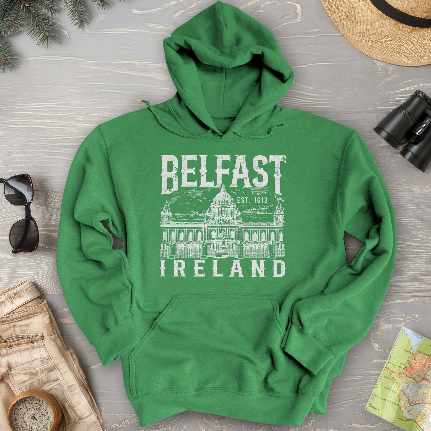 Belfast Ireland Hoodie