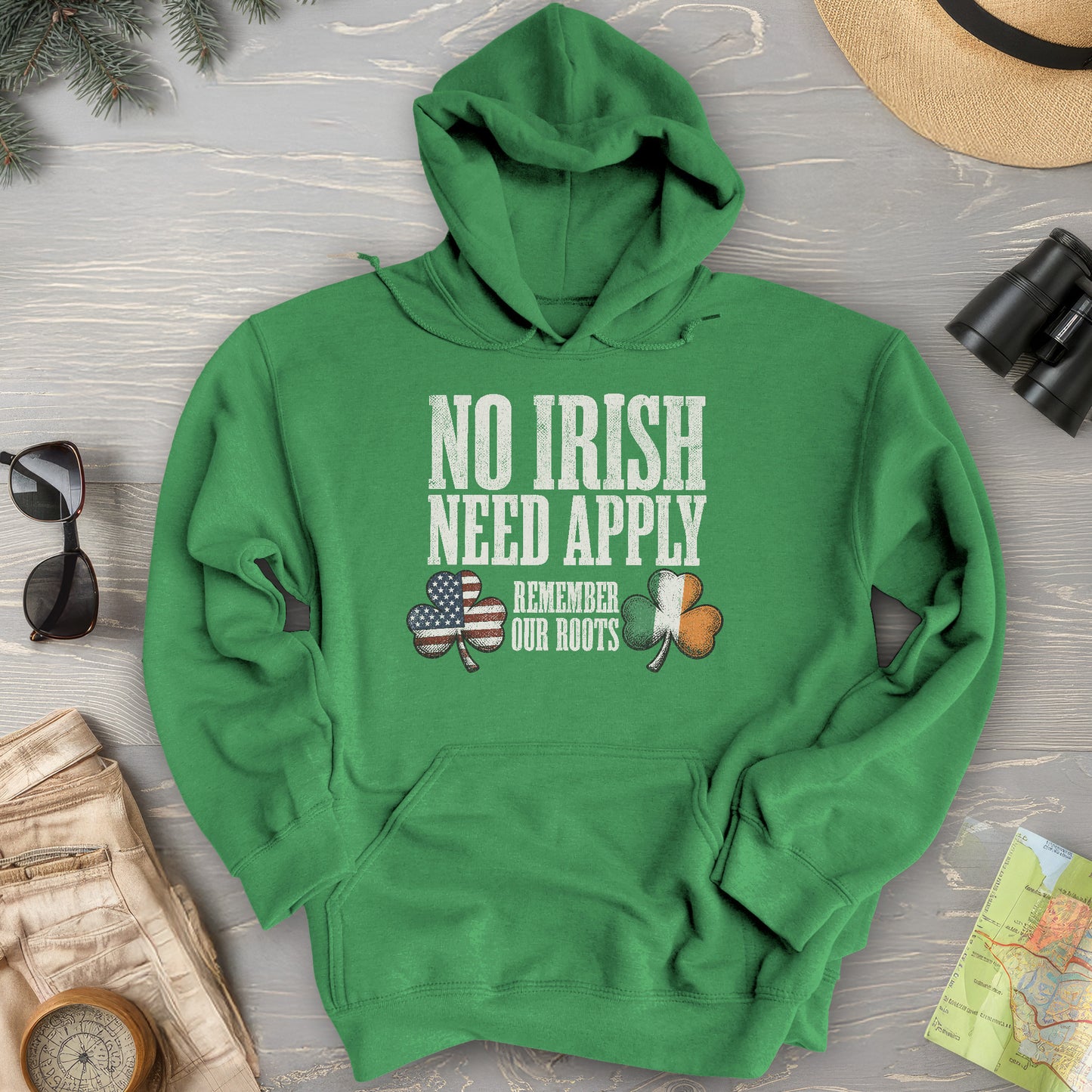 No Irish Need Apply Hoodie