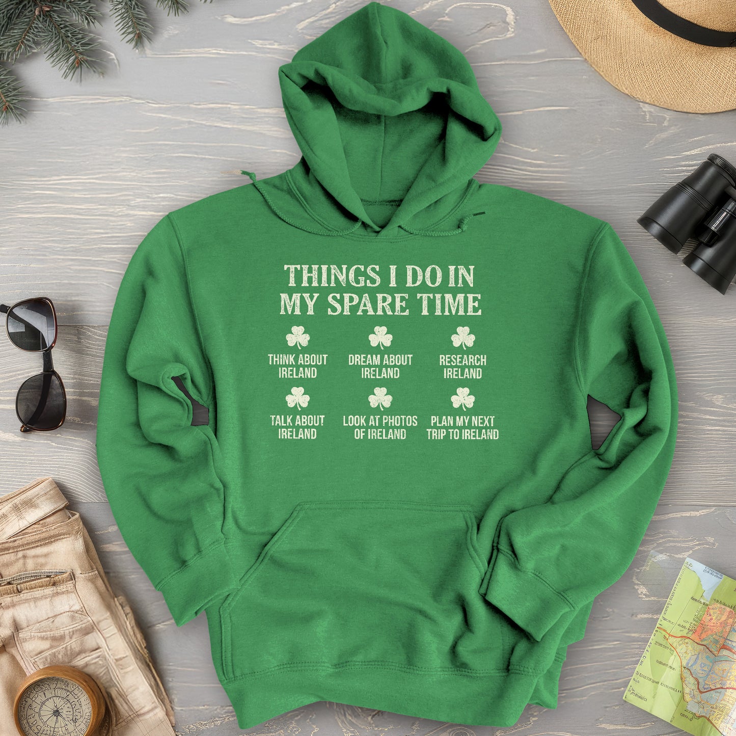 Ireland Spare Time Hoodie