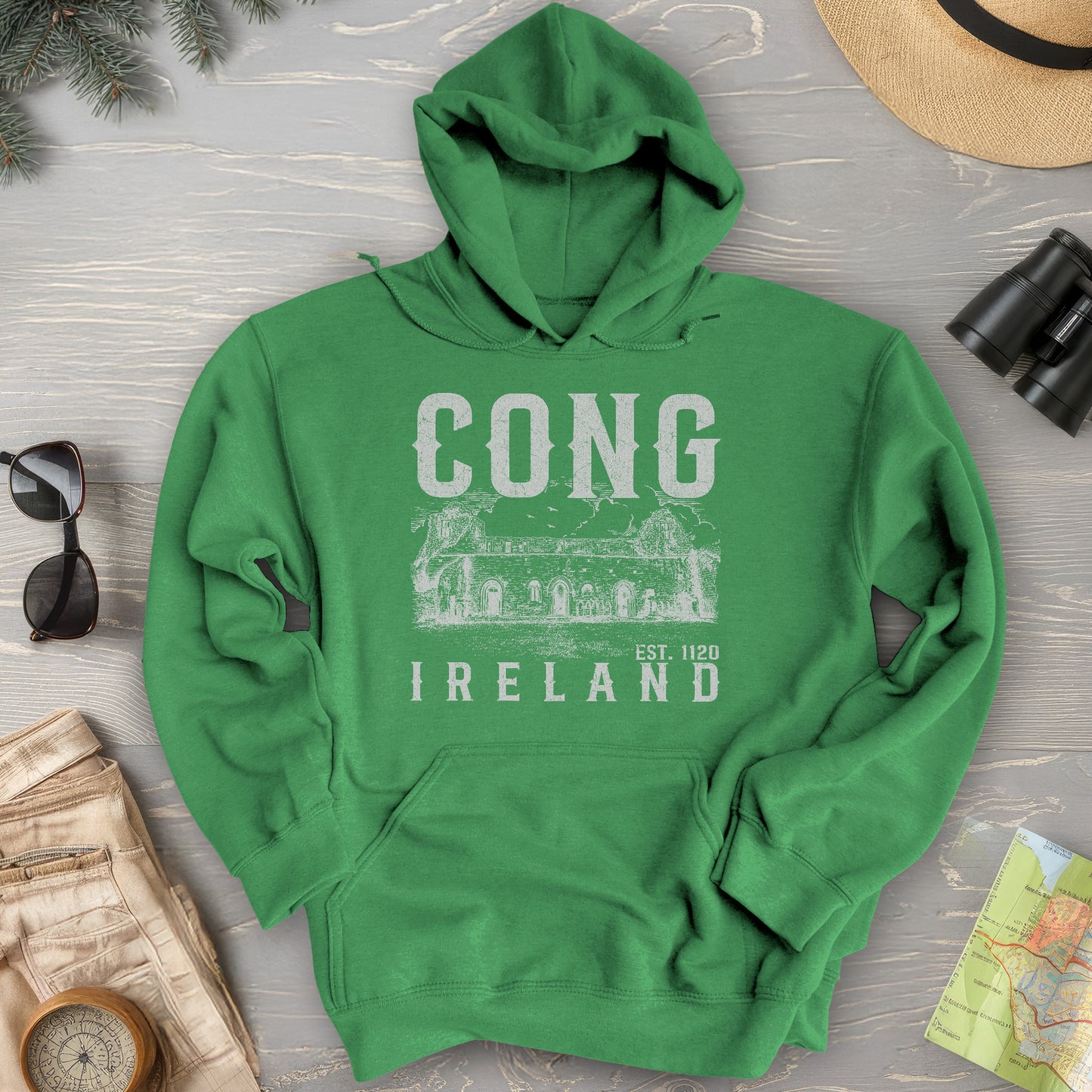 Cong Ireland Sketch Hoodie