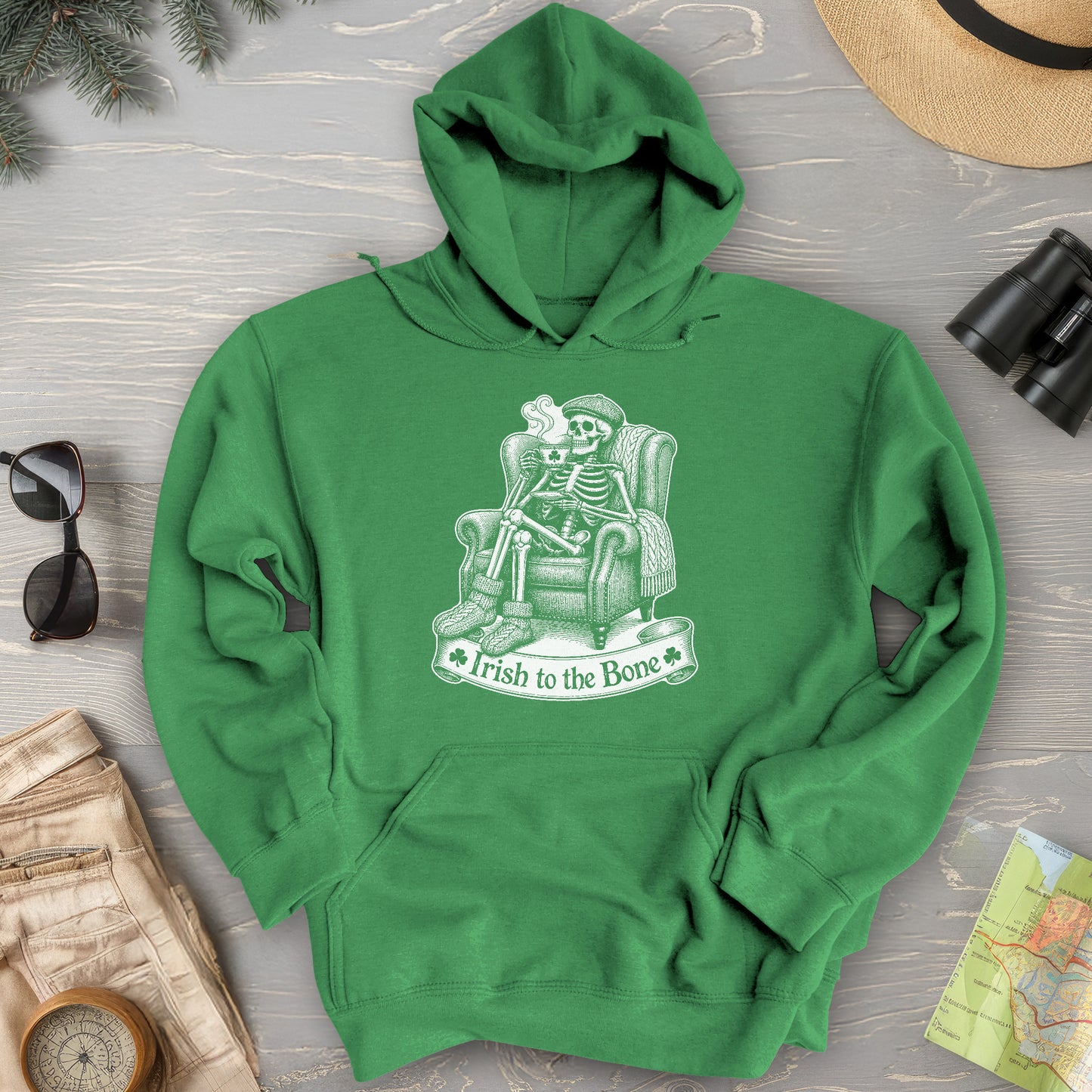 Irish Bone Tea Hoodie