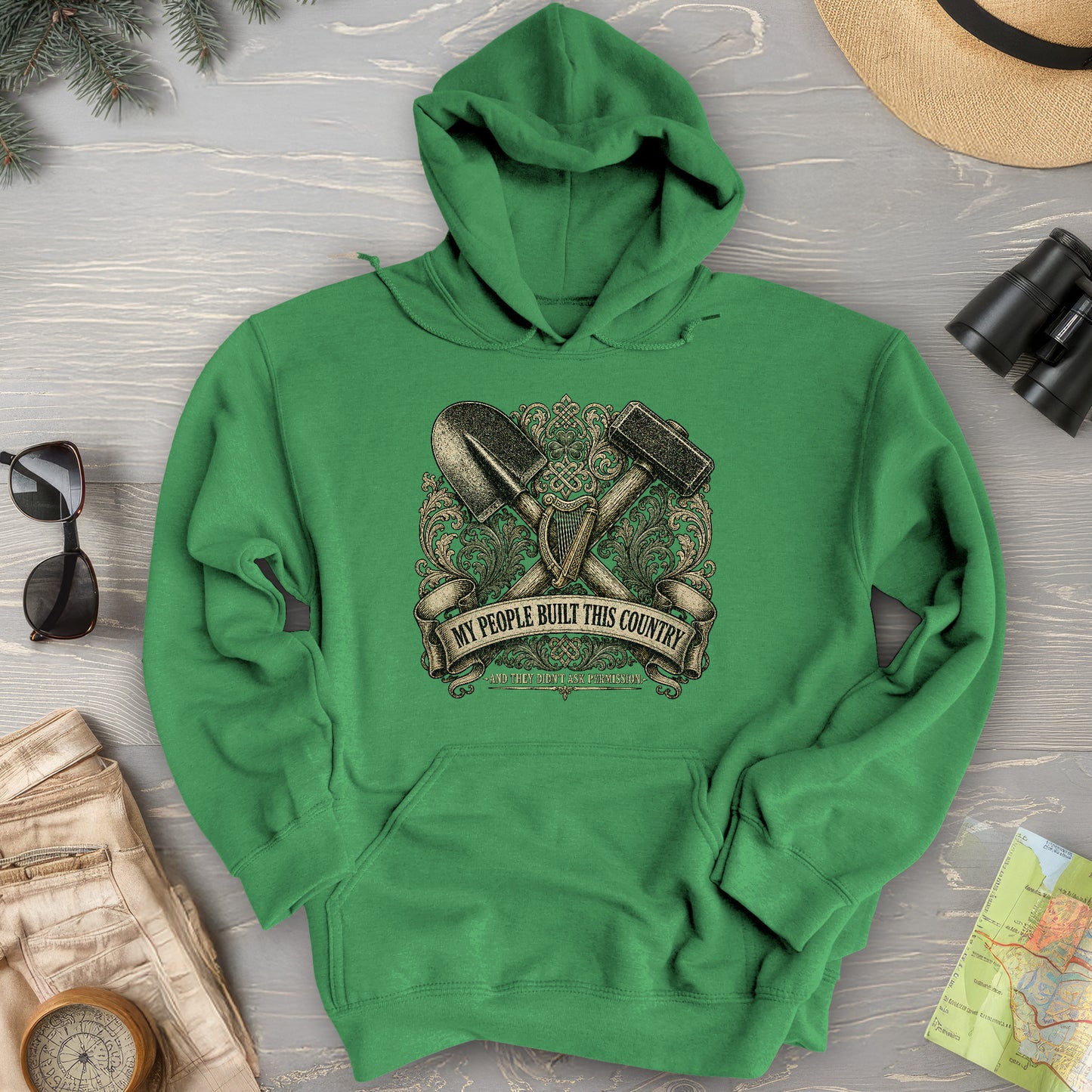 Irish Built Hoodie