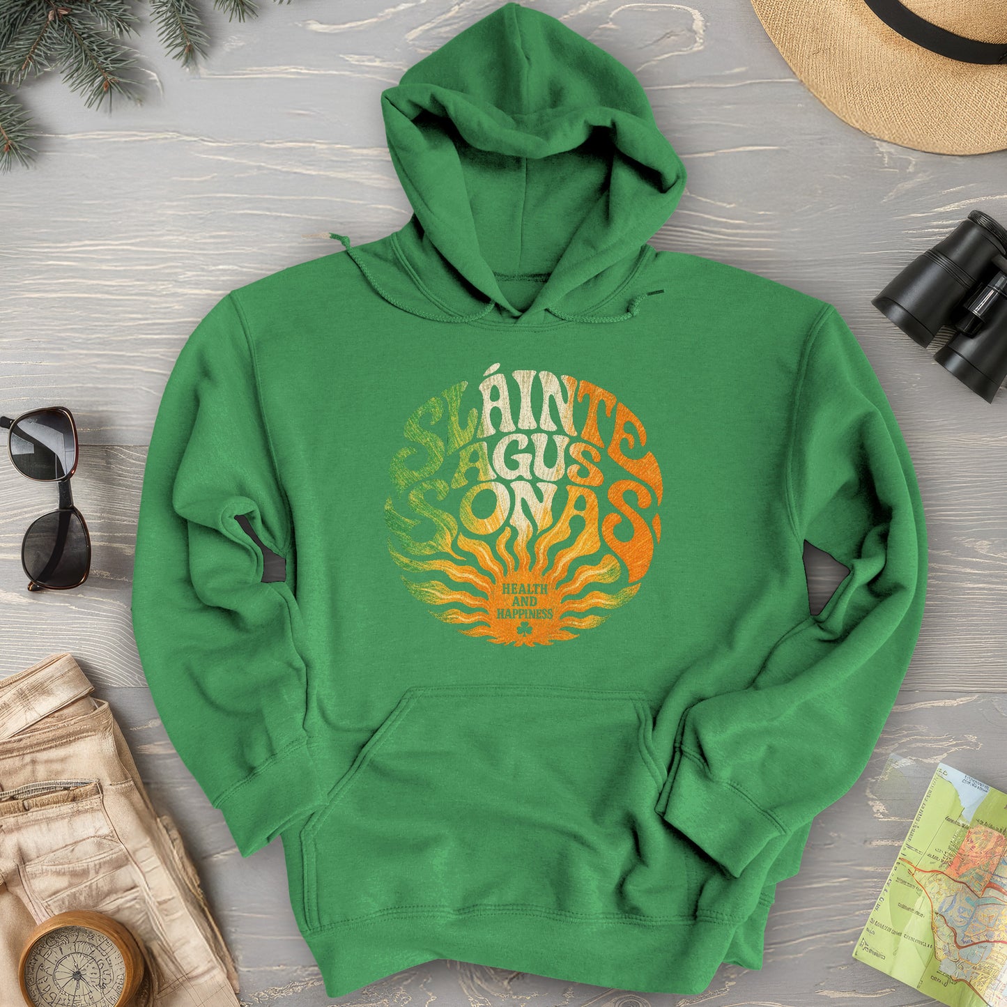 Sláinte Agus Sonas Hoodie