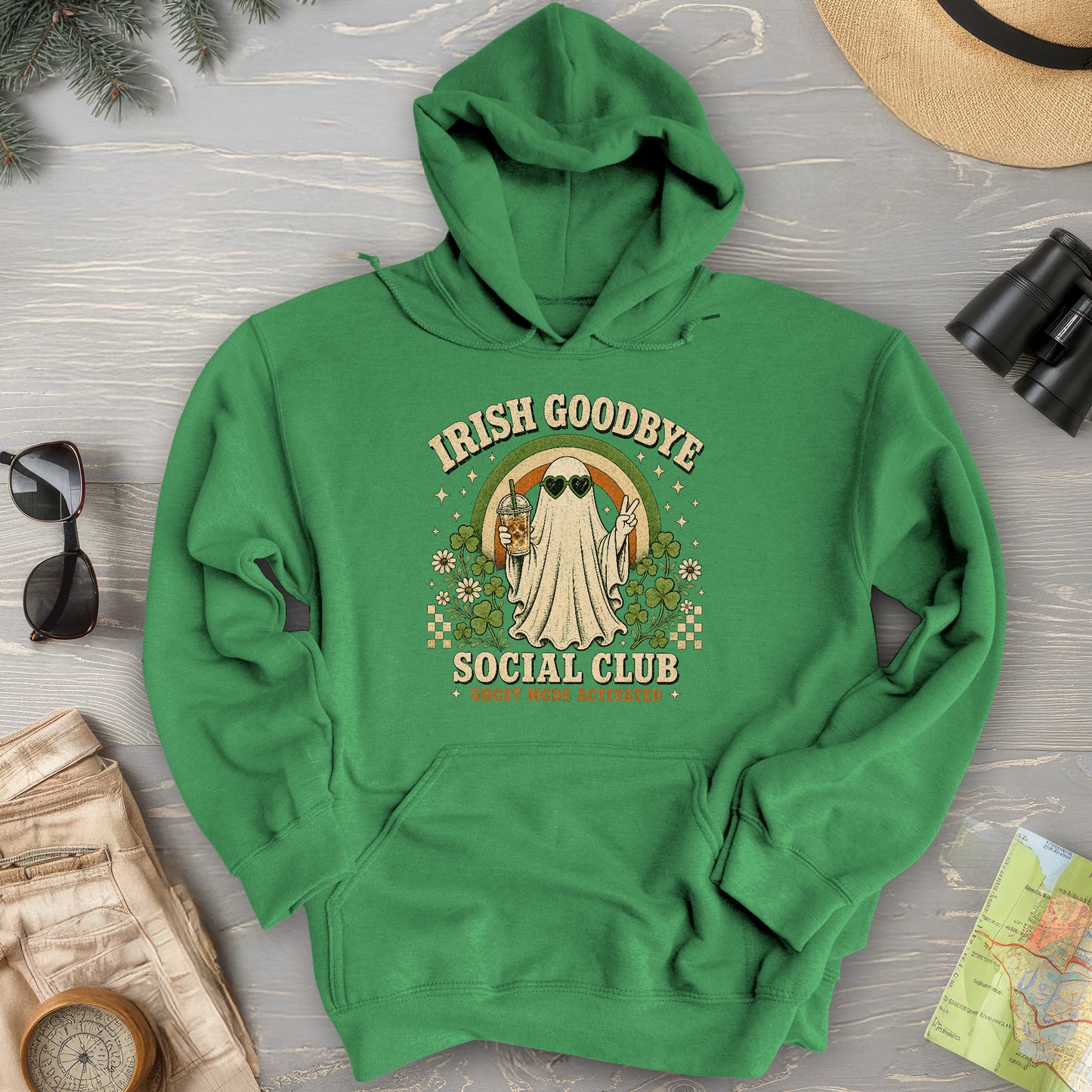 Irish Goodbye Ghost Mode Hoodie