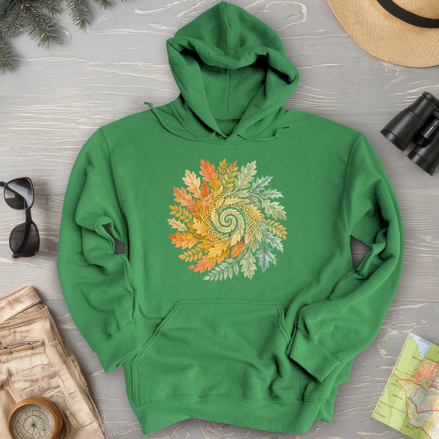 Autumn Spiral Hoodie