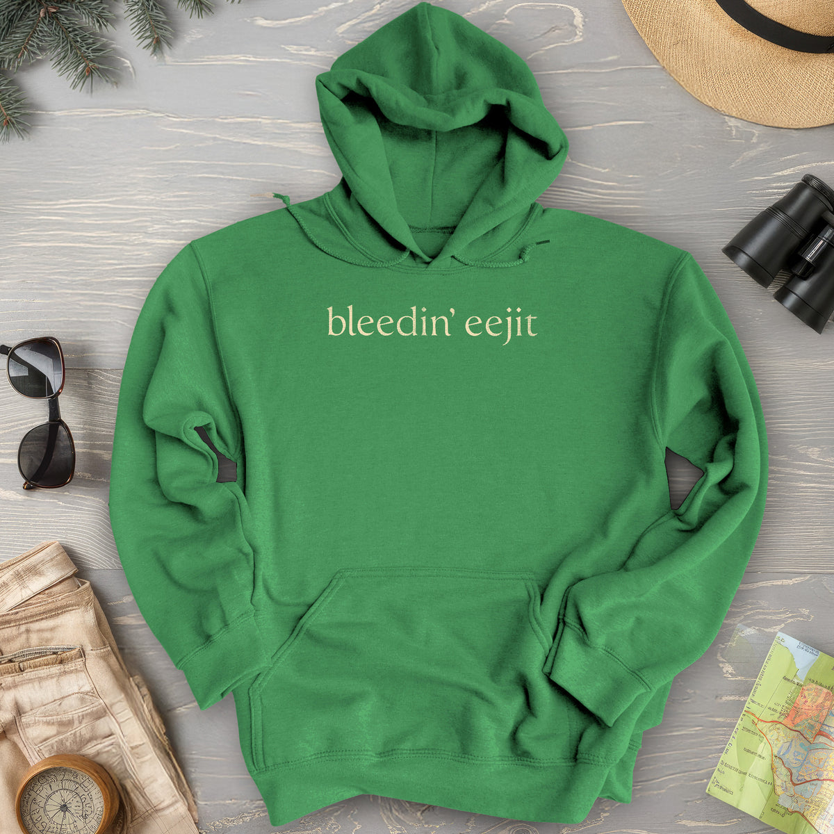 Bleedin' Eejit Hoodie