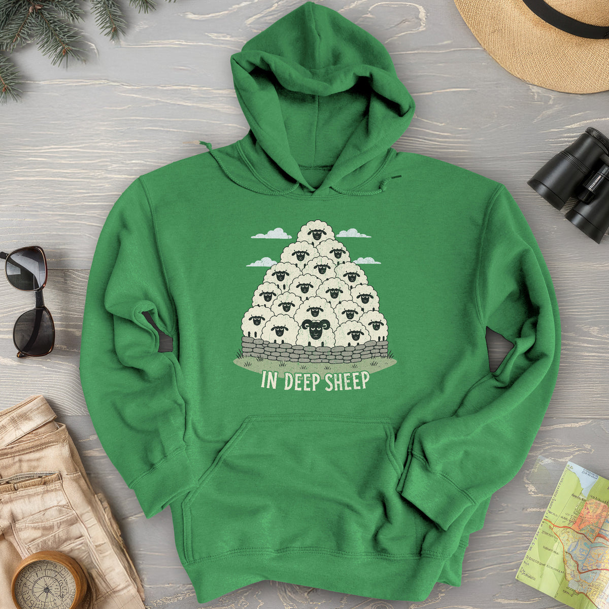 In Deep Sheep Hoodie