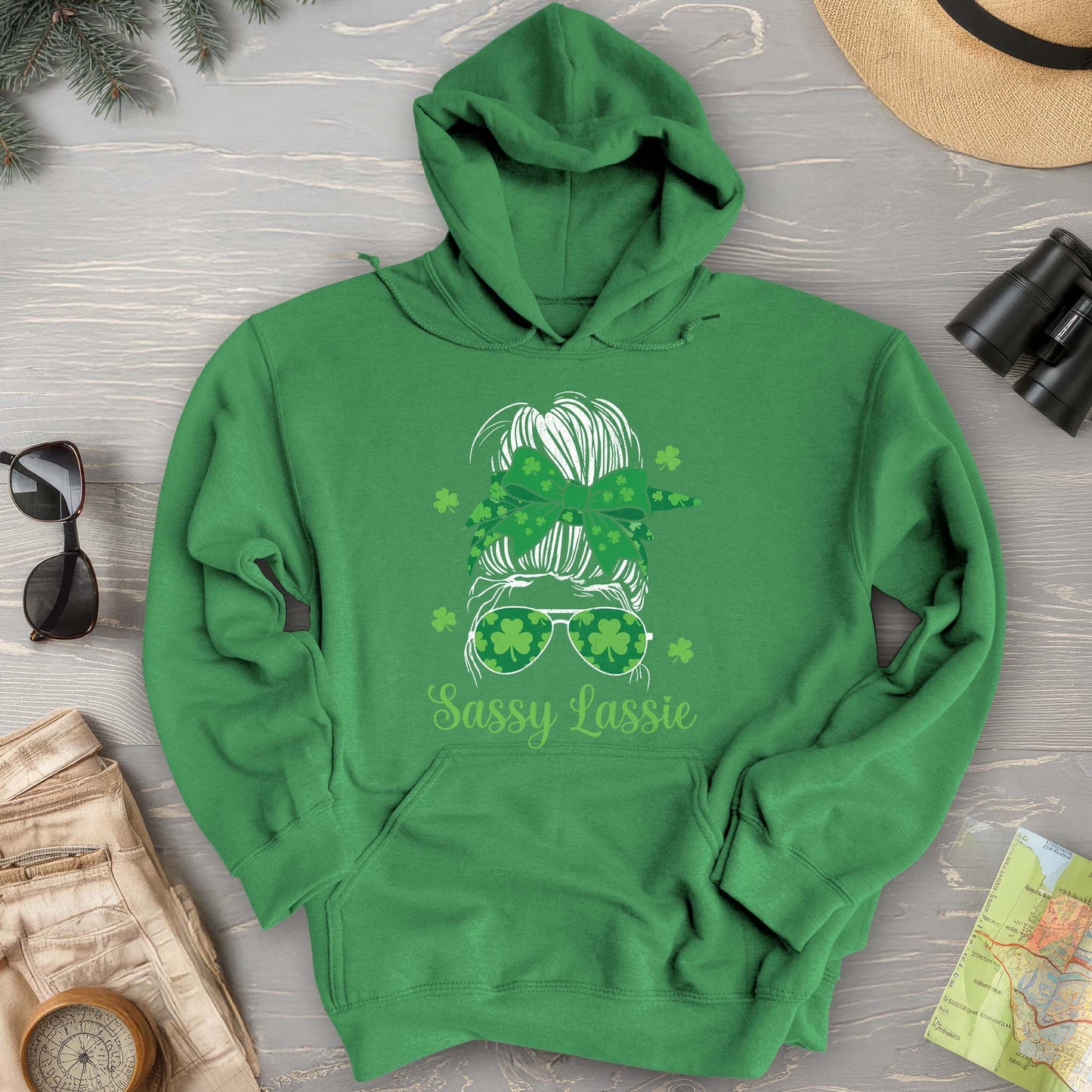 Irish Sassy Lassy Hoodie