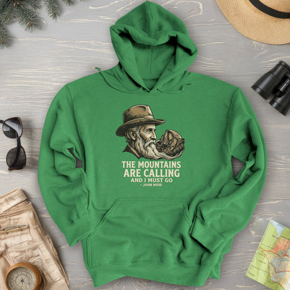 John Muir Mountains Hoodie