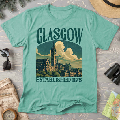 Glasgow Scotland "Big and Bold" Comfort Colors T-Shirt