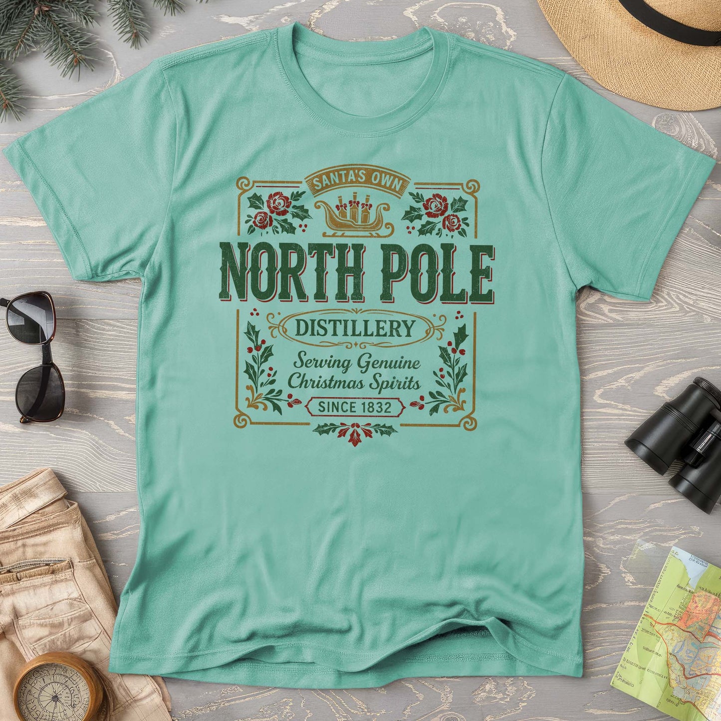North Pole Distillery Comfort Colors T-Shirt