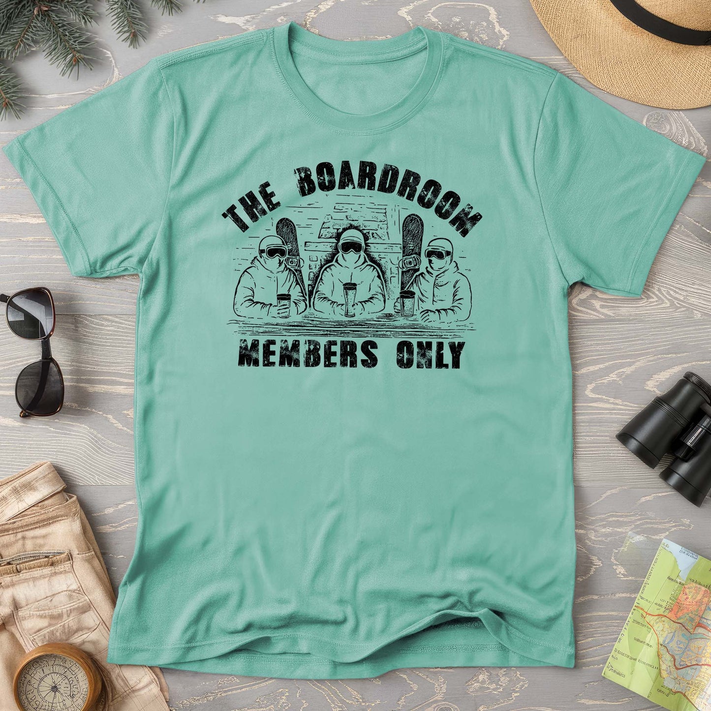 "Boadroom" Snowboard Comfort Colors T-shirt