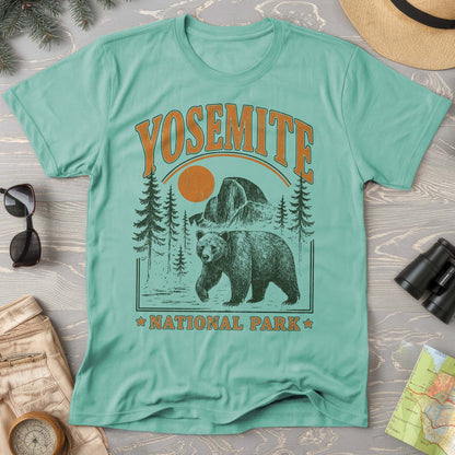 Yosemite National Park "Vintage El Capitan Bear" Comfort Colors T-shirt