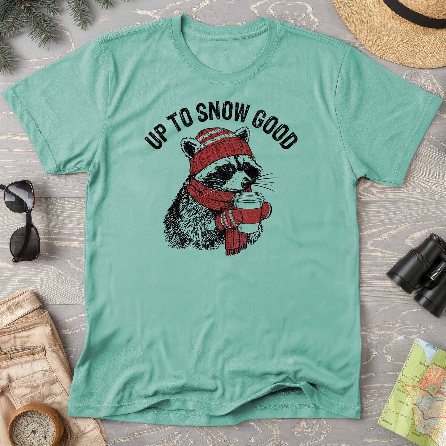 Up To Snow Good Comfort Colors T-Shirt