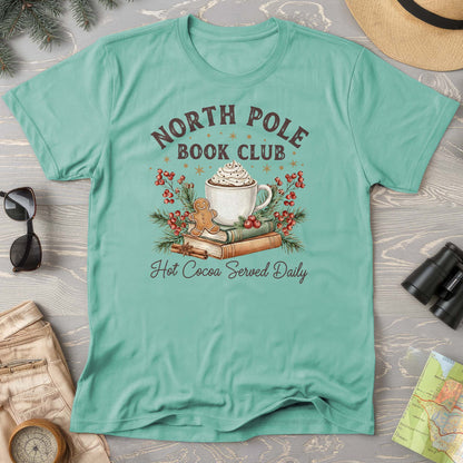North Pole Book Club Comfort Colors T-shirt