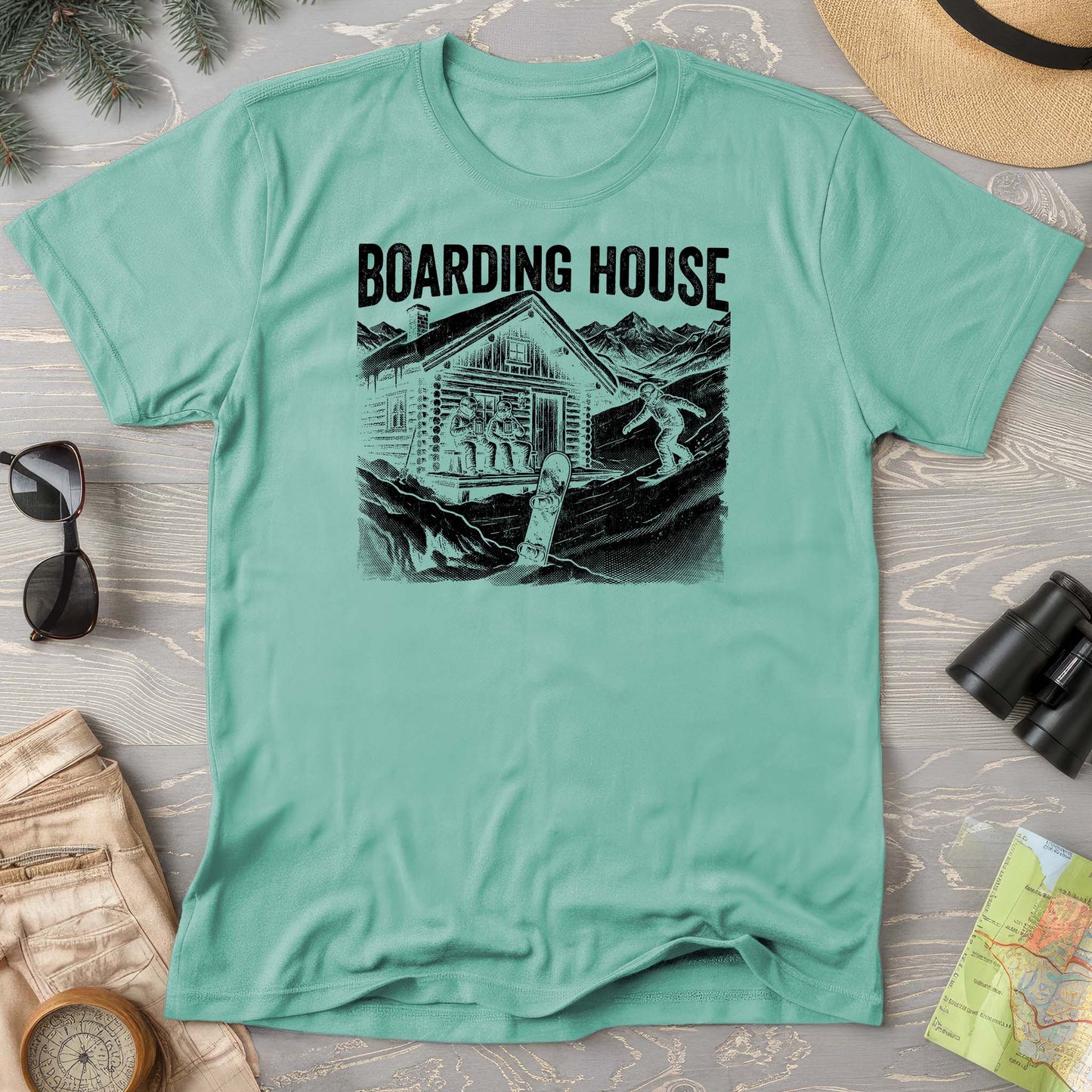Boarding House Comfort Colors T-shirt