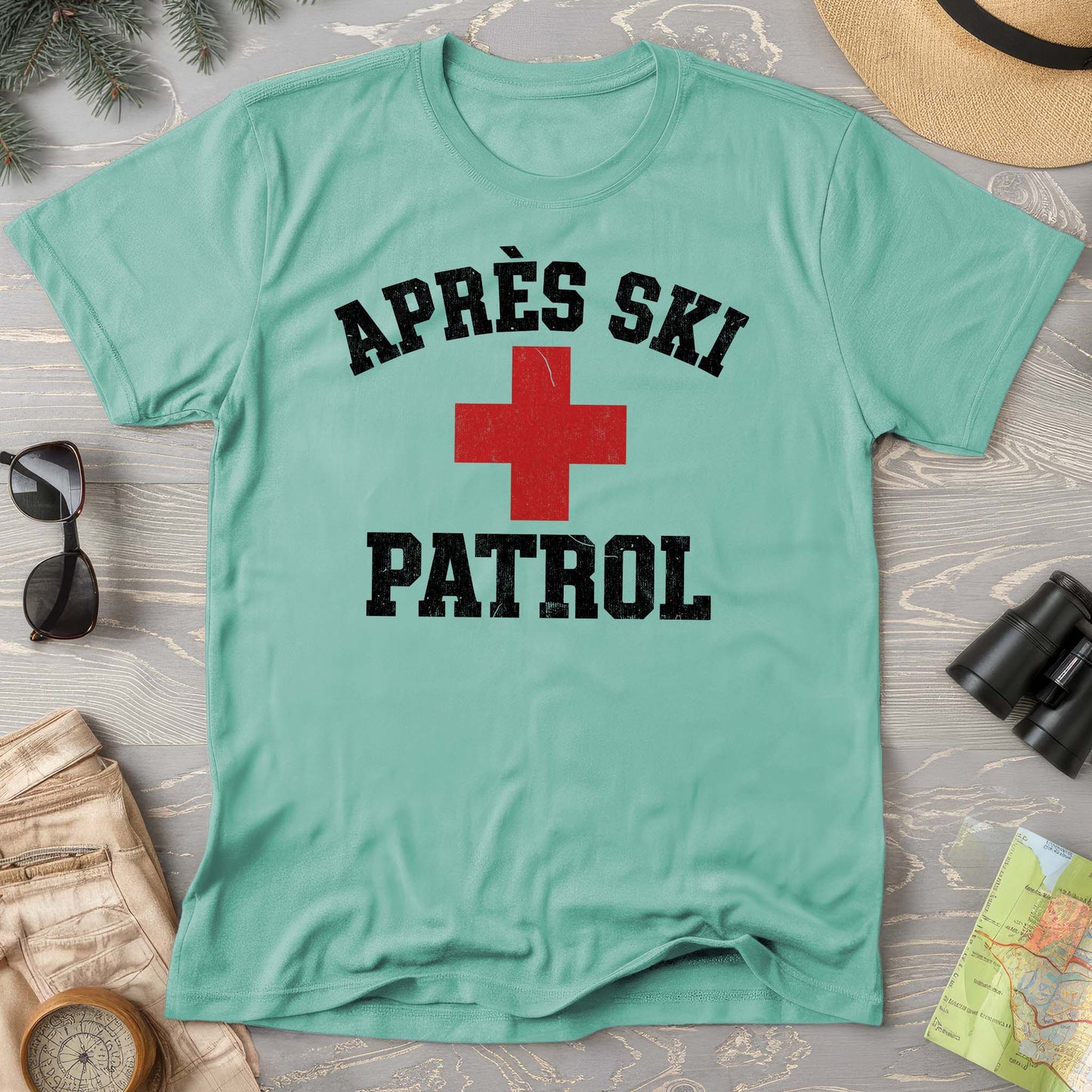 Après Ski Patrol Comfort Colors T-Shirt