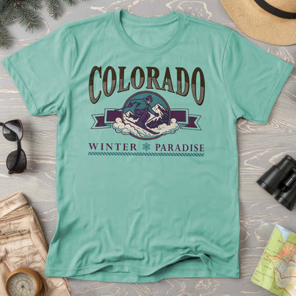 Colorado 90's Retro Ski Sprint Comfort Colors T-shirt