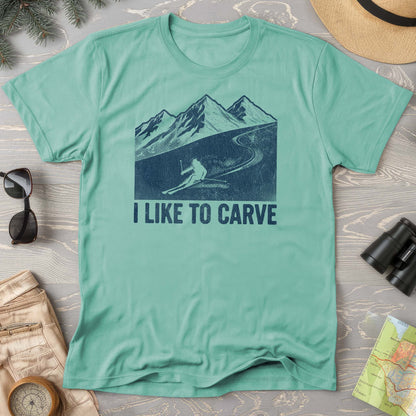 I Like To Carve Comfort Colors T-shirt