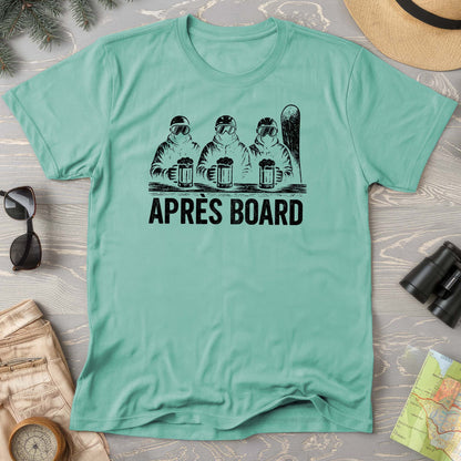 "Apres Board" Snowboard Comfort Colors T-shirt
