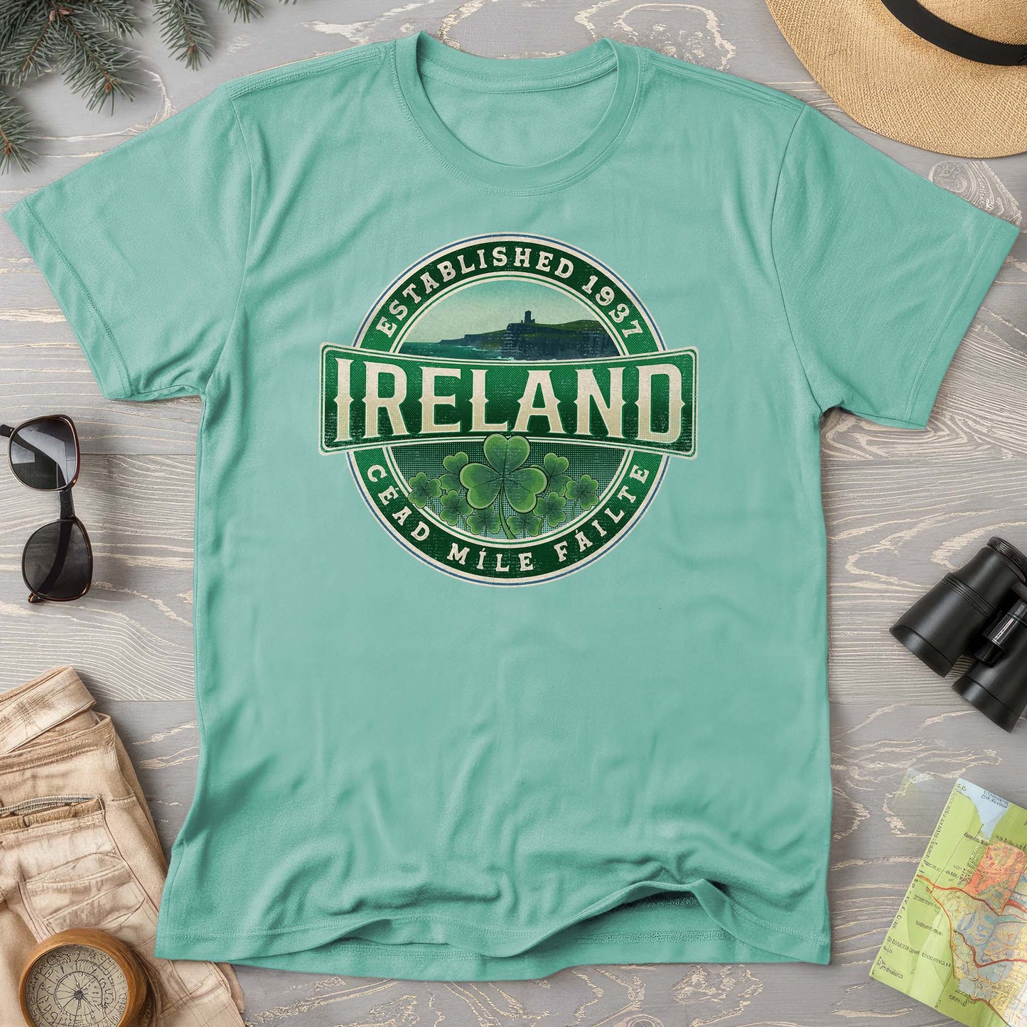 Ireland Badge Comfort Colors T-shirt
