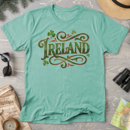 Ireland Glitter Pop Comfort Colors T-shirt