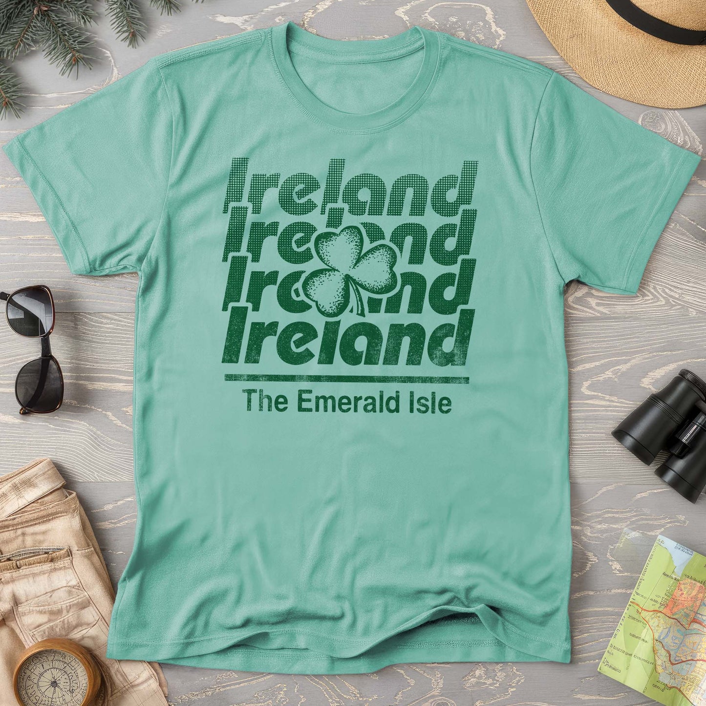 Ireland Retro Echo T-shirt