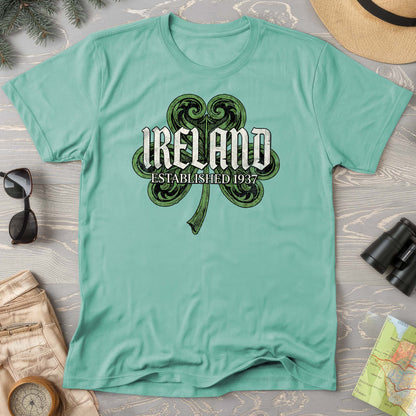 Ireland Gothic Shamrock T-shirt
