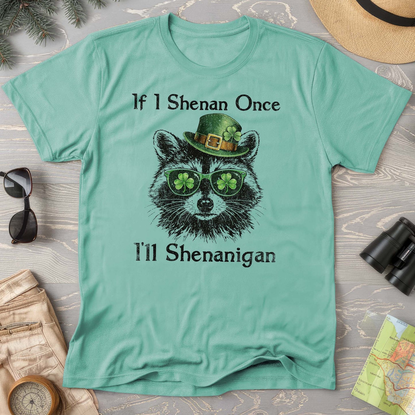 Shenanigans Raccoon T-Shirt
