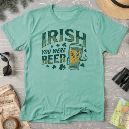 Irish You Were Beer Comfort Colors T-shirt
