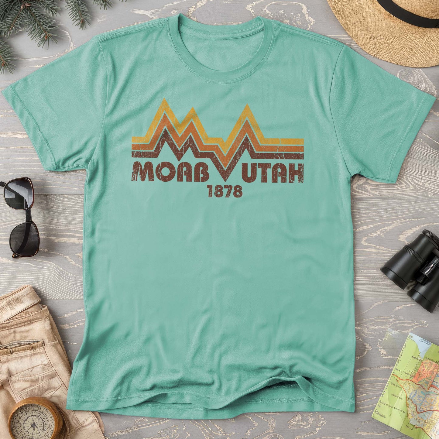 Moab Utah Retro T-Shirt
