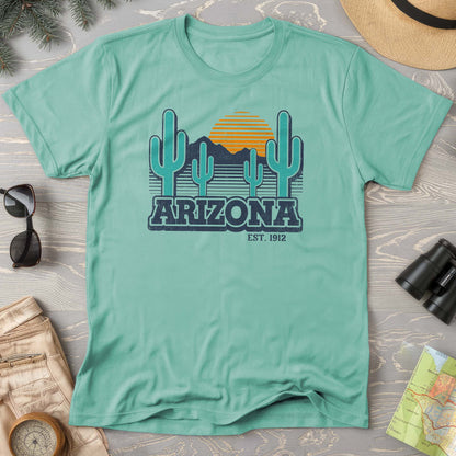 Arizona Retro Cactus T-Shirt