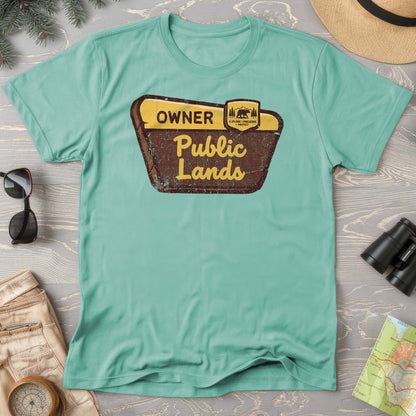 Public Lands Owner T-Shirt