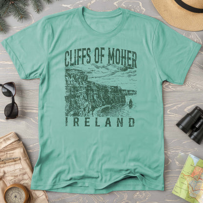 Cliffs Of Moher Sketch T-Shirt